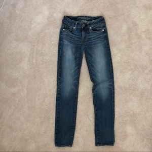 american eagle blue jeans